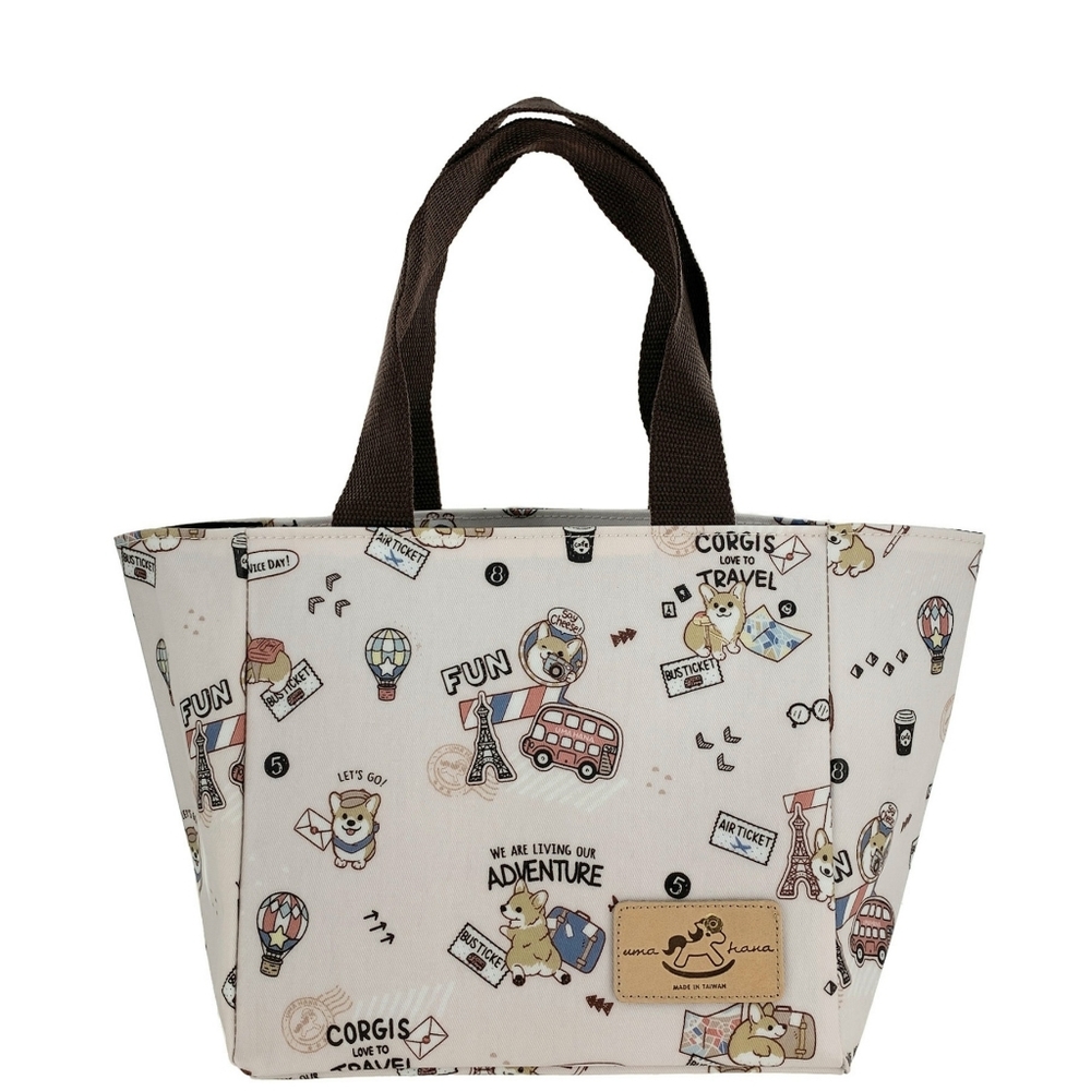 Waterproof Corgi Handbag Tote Purse